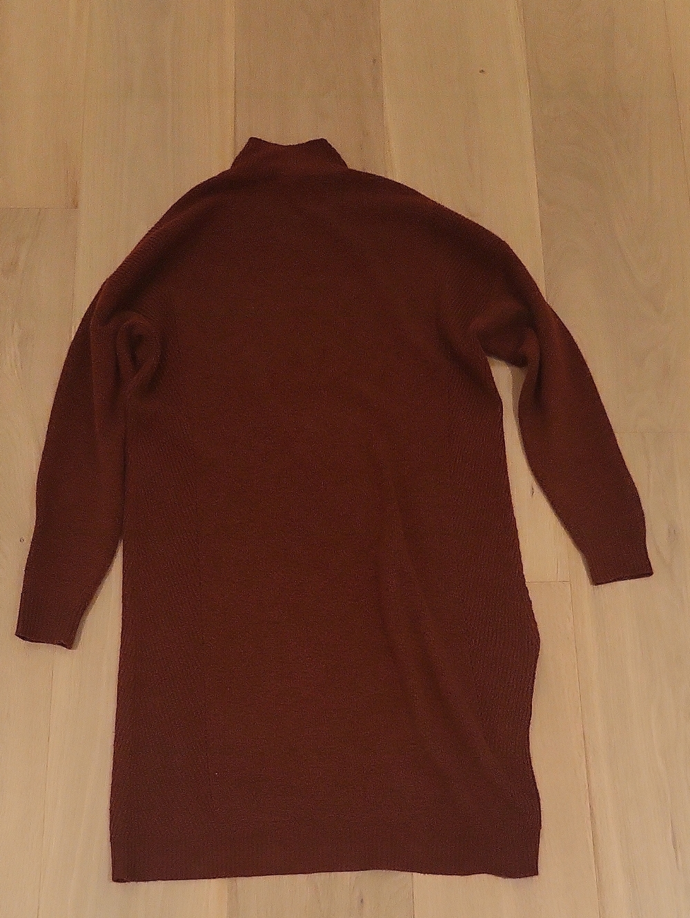 Womens Knit Sweater Dress - Picture 2 of 2